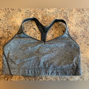 VSX Player sports bra size L grey speckled Victoria’s Secret